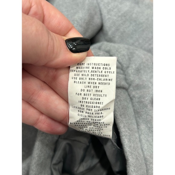 Rothschild Dress Coat & Hat Girls 2T Gray Military Style Double Breasted Winter - Picture 6 of 11